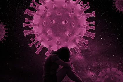 Corona Pink Virus Sad Girl  - CalvinRichi / Pixabay