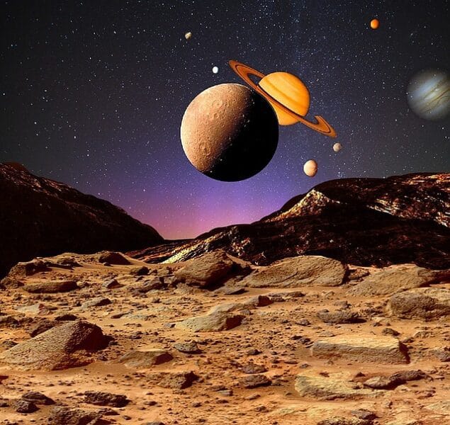 Universe Cosmos Space Planet  - sciencefreak / Pixabay