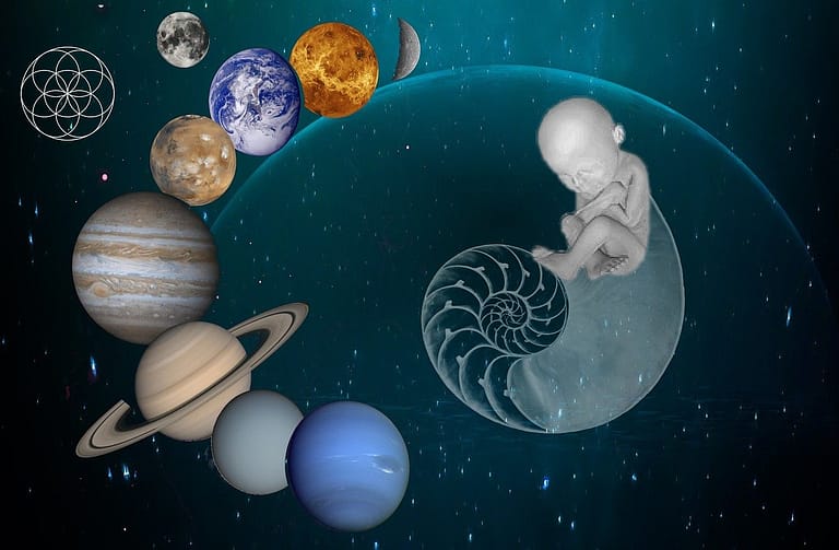 universe, birth, human
